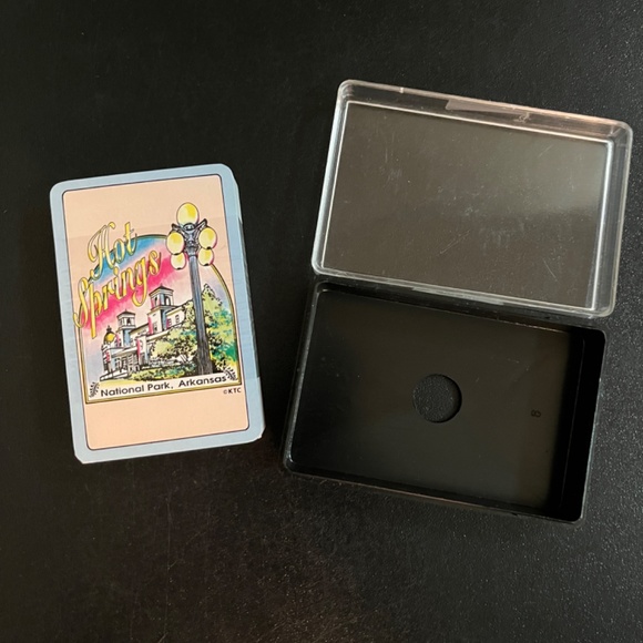 Hot Springs National Park Arkansas Souvenir Playing Cards in Box, Sealed Cards - Picture 2 of 4